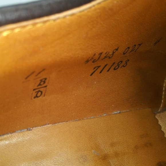 Alden Split Apron Toe Oxford Dress Shoe 11 B/D - Picture 7 of 8